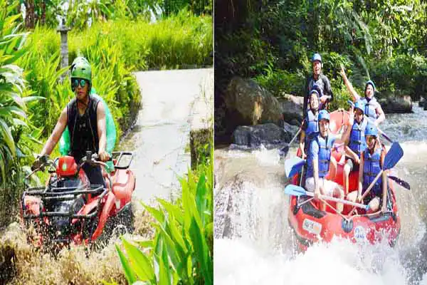 atv ride rafting tour
